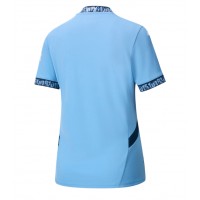 Camiseta Manchester City Primera Equipación Replica 2024-25 para mujer mangas cortas